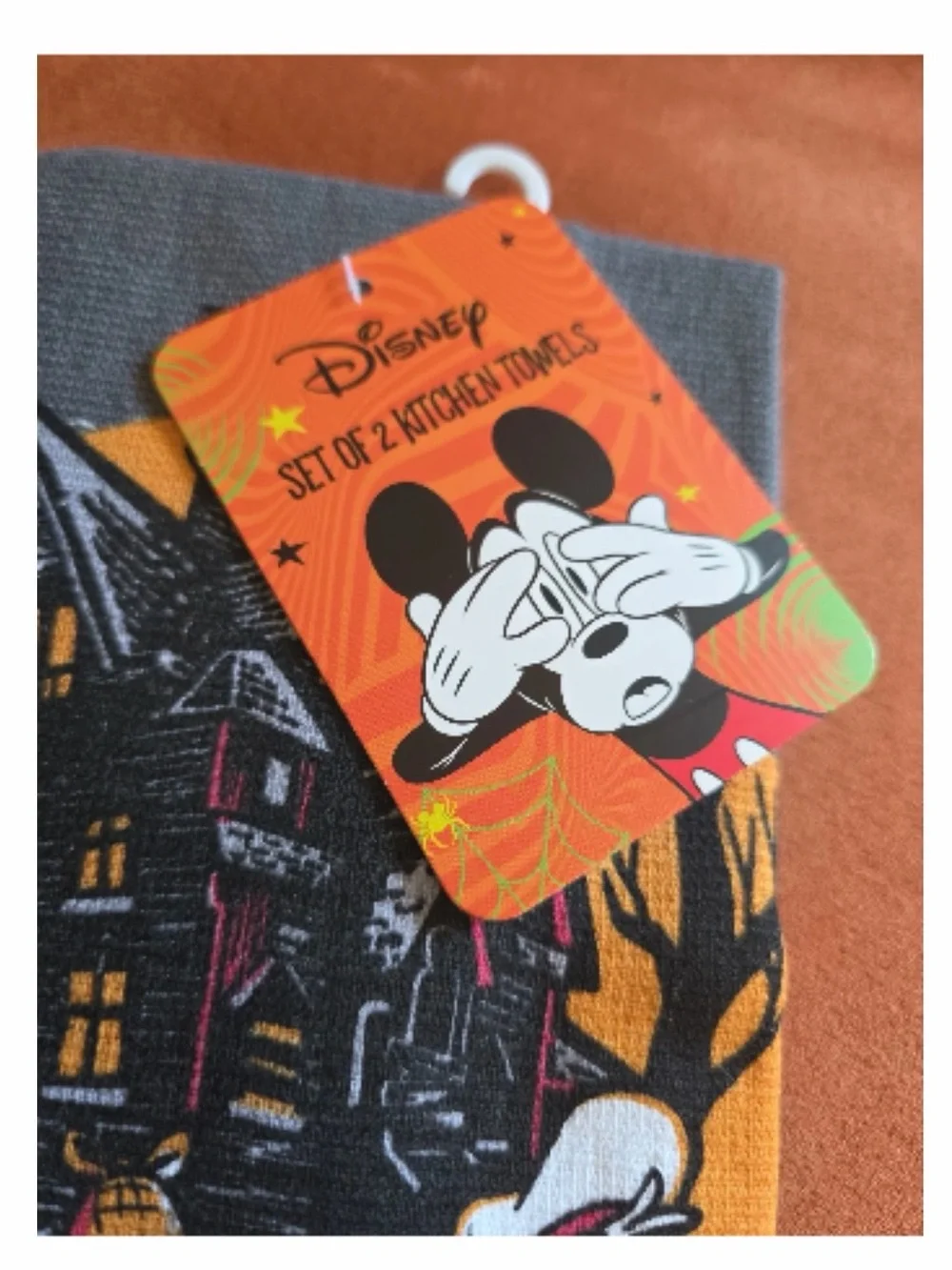 Disney Halloween Mickey and friends kitchen towels